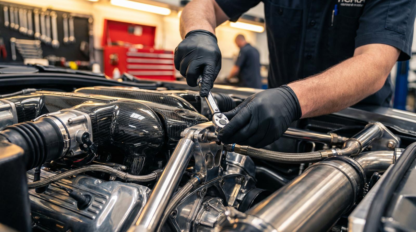 探花-发动机维修视频教程